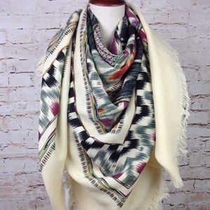 Boho Shawl, Handcrafted In Mongolia